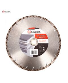 Диск алмазный отрезной Турбо-Сегмент СТД-135, Размер: 350/25.4/10 