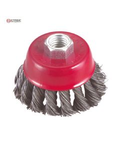 Щетка для УШМ М14, жесткая чашка СТМ-502, Размер: 100