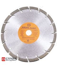 Диск алмазный отрезной Турбо-Сегмент СТД-136, Размер: 200/22.23/10