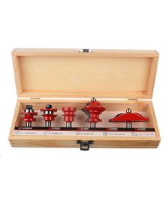 Набор твердосплавных фрез по дереву 5шт. СТФ-005RS2