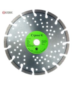 Диск алмазный отрезной лазерная пайка перфорированный СТД-123