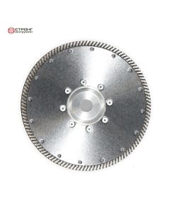 Диск алмазный отрезной Турбо с фланцем М14 СТД-186, Размер: 125/M14 