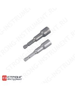 Бита с торцевой головкой 1/4" с магнитом СТП-937, Размер: 6