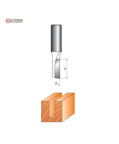 Фреза прямая пазовая по дереву СТФ-1001, Размер: 8х5х12
