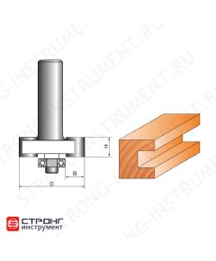 Фреза кромочная фальцевая по дереву Z2 СТФ-1008, Размер: 8/33/5  
