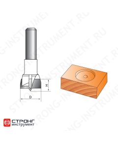 Фреза Форстнера по дереву СТФ-1011, Размер: 8х20х18