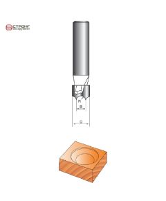 Фреза по дереву пазовая для розеток CTФ-1026, Размер: 8/16/15 R5  