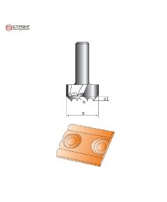 Фреза по дереву пазовая для розеток CTФ-1027, Размер: 8/32/16 R5  