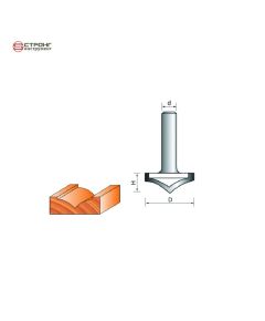Фреза по дереву пазовая фасонная CTФ-2157, Размер: 8/22/9 R20 