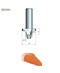 Фреза по дереву кромочная калевочная СTФ-216, Размер: 8/26  