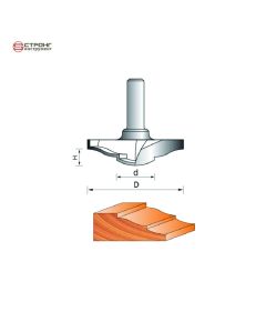 Фреза по дереву фигирейная горизонтальная CTФ-2416, Размер: 8/50/9   
