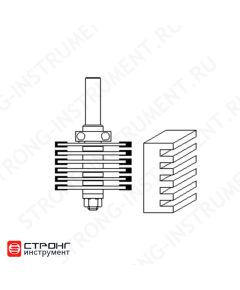 Фреза по дереву для многошипового соединения Z3, 12х48Dх40H мм, CTФ-2560