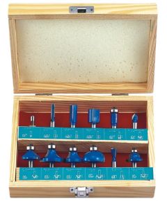 Набор твердосплавных фрез по дереву СТФ-8317