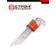 Набор шестигранных ключей TORX из 9 предметов СТП-923, Размер: THX (средний) Т15-Т55, изображение 10